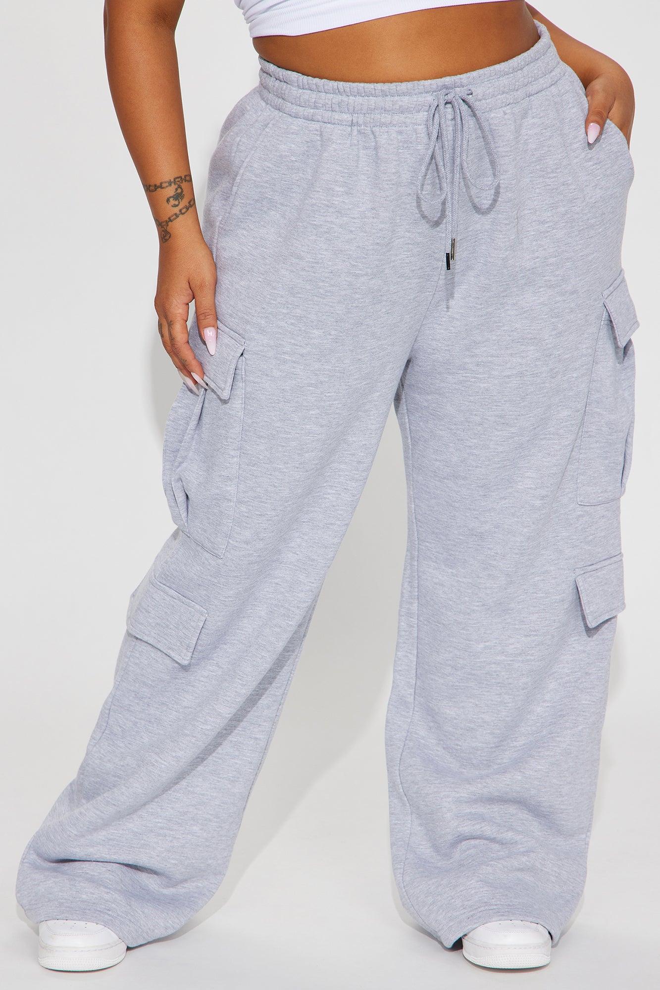 Milan Cargo Lounge Pant - Heather Grey Product Image