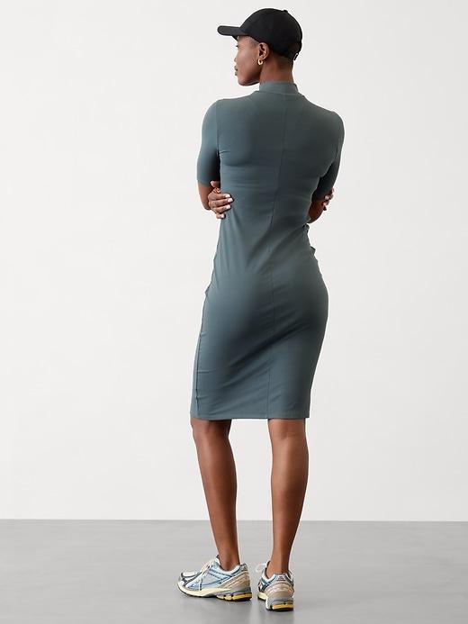 Signature Rib Mock Neck Dress Product Image