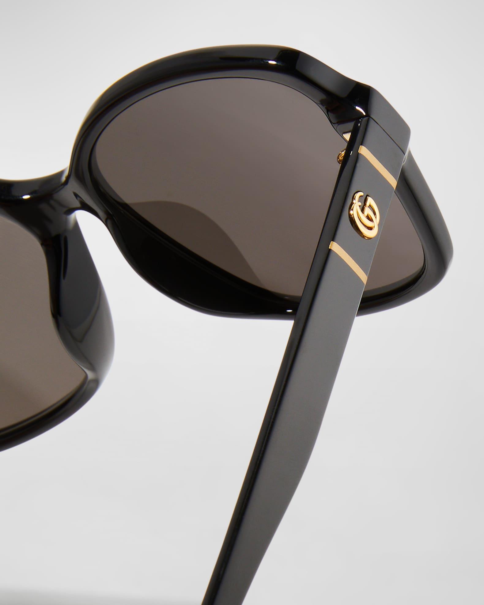 Womens 57MM Rectangular Sunglasses Product Image