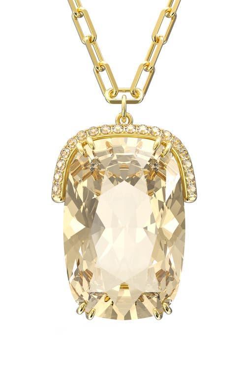 Swarovski Harmonia Cushion Cut Crystal Long Pendant Necklace Product Image