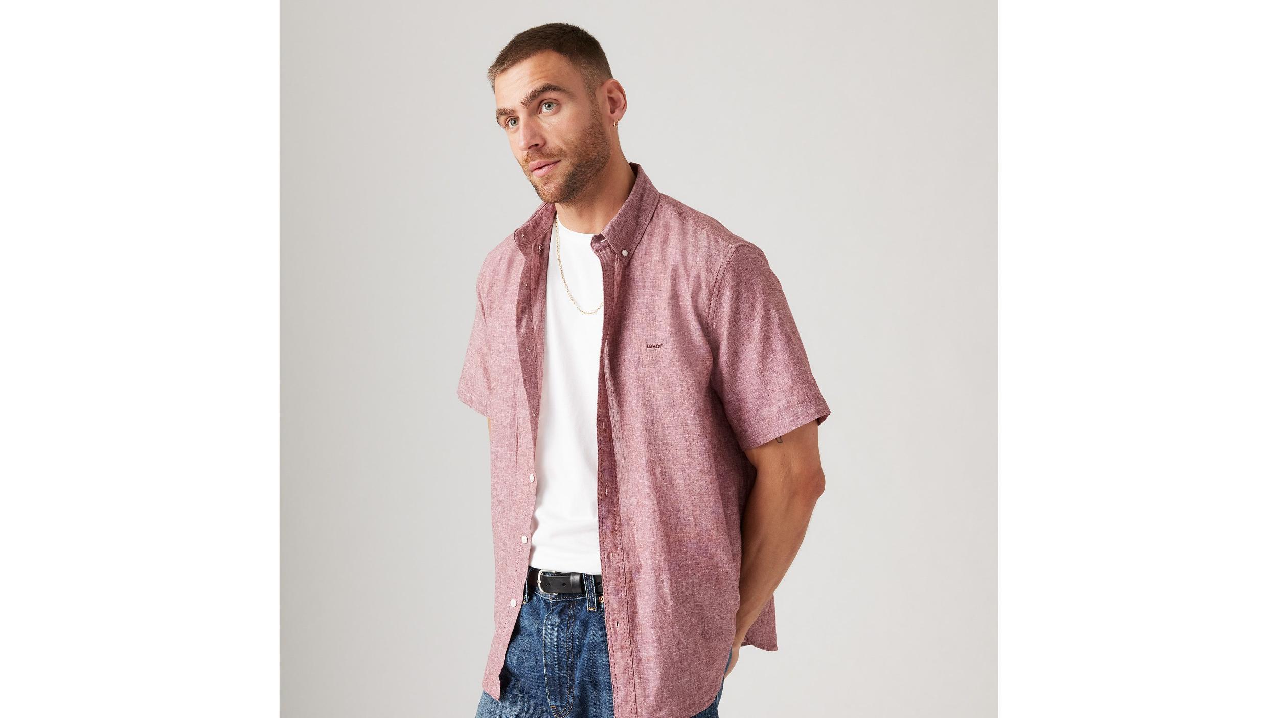 Short Sleeve Authentic Button-Down Shirt Product Image