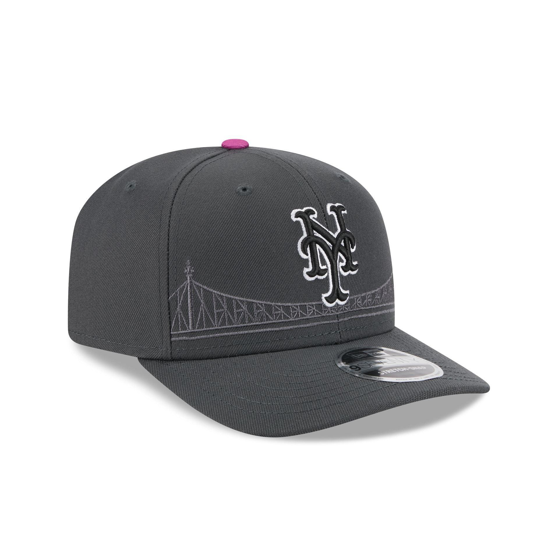 New York Mets City Connect 9SEVENTY Stretch-Snap Hat Male Product Image