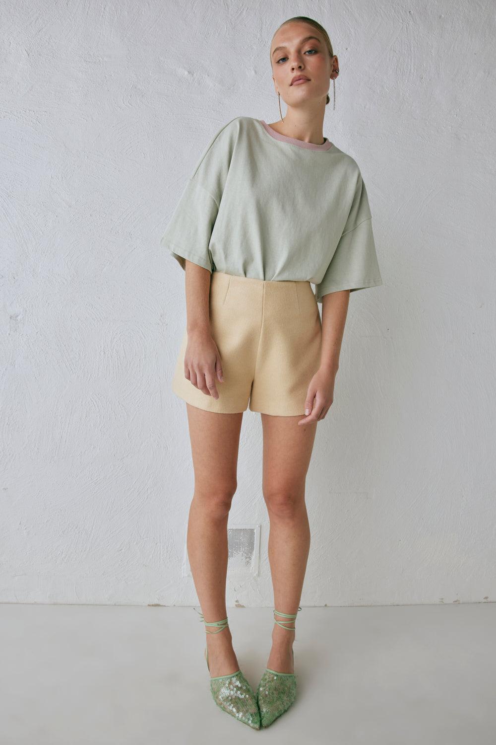 Nada Shorts Butter Product Image