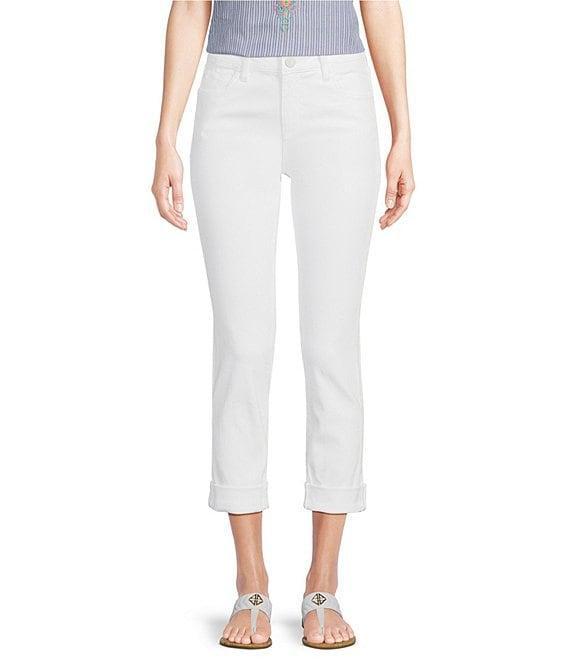 KUT from the Kloth Catherine Roll-Tab Hem High Rise Boyfriend Jeans Product Image