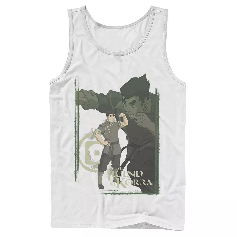 Men's Nickelodeon The Legend Of Korra Bolin Collage Poster Tank Top,  Product Image
