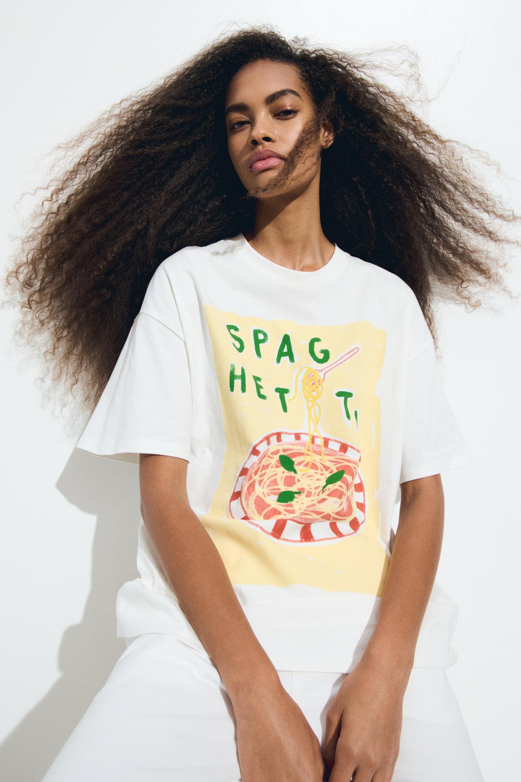 Oversized Printed T-Shirt Product Image