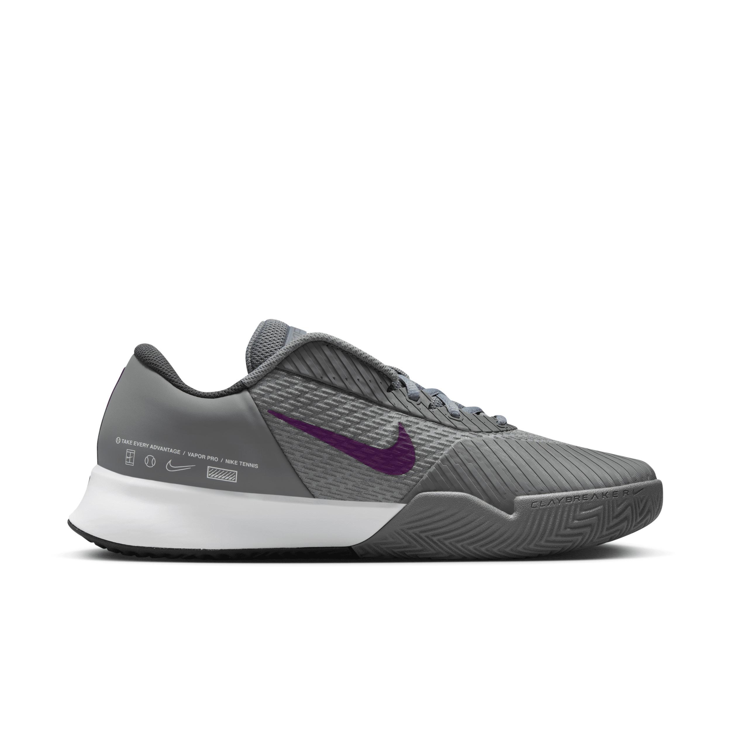 Nike Men's Court Air Zoom Vapor Pro 2 Clay Tennis Shoes Product Image