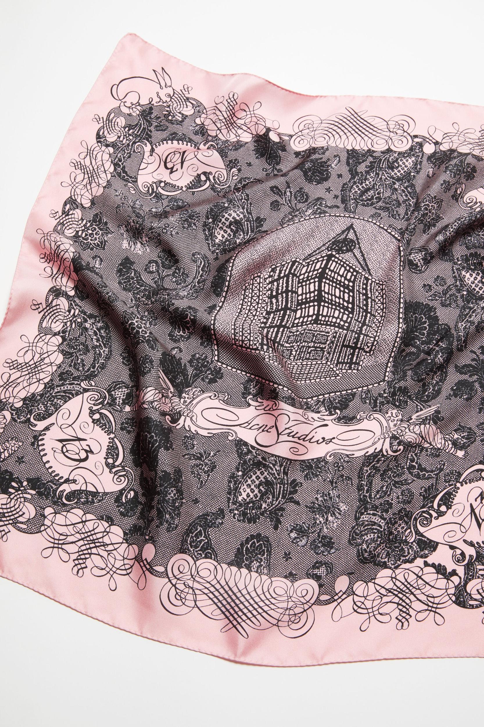Silk print scarf Product Image
