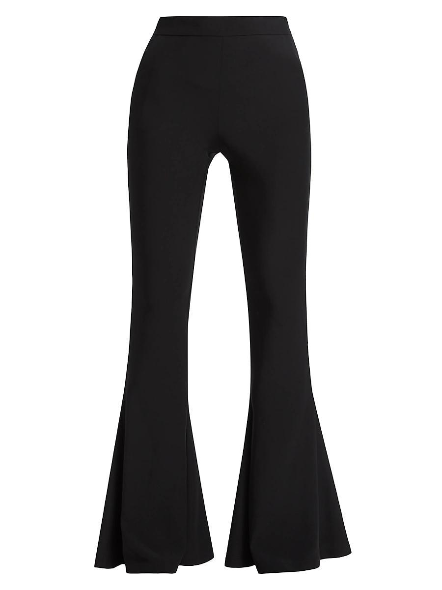 Womens Ella Bell-Bottom Stretch Pants Product Image