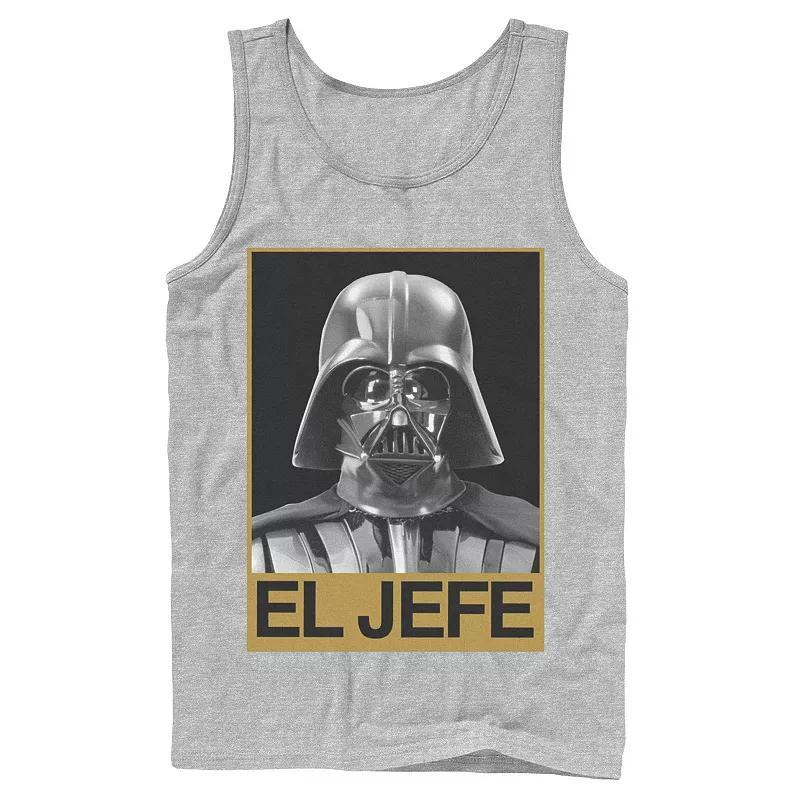 Men's Star Wars Darth Vader El Jefe Portrait Tank Top,  Product Image