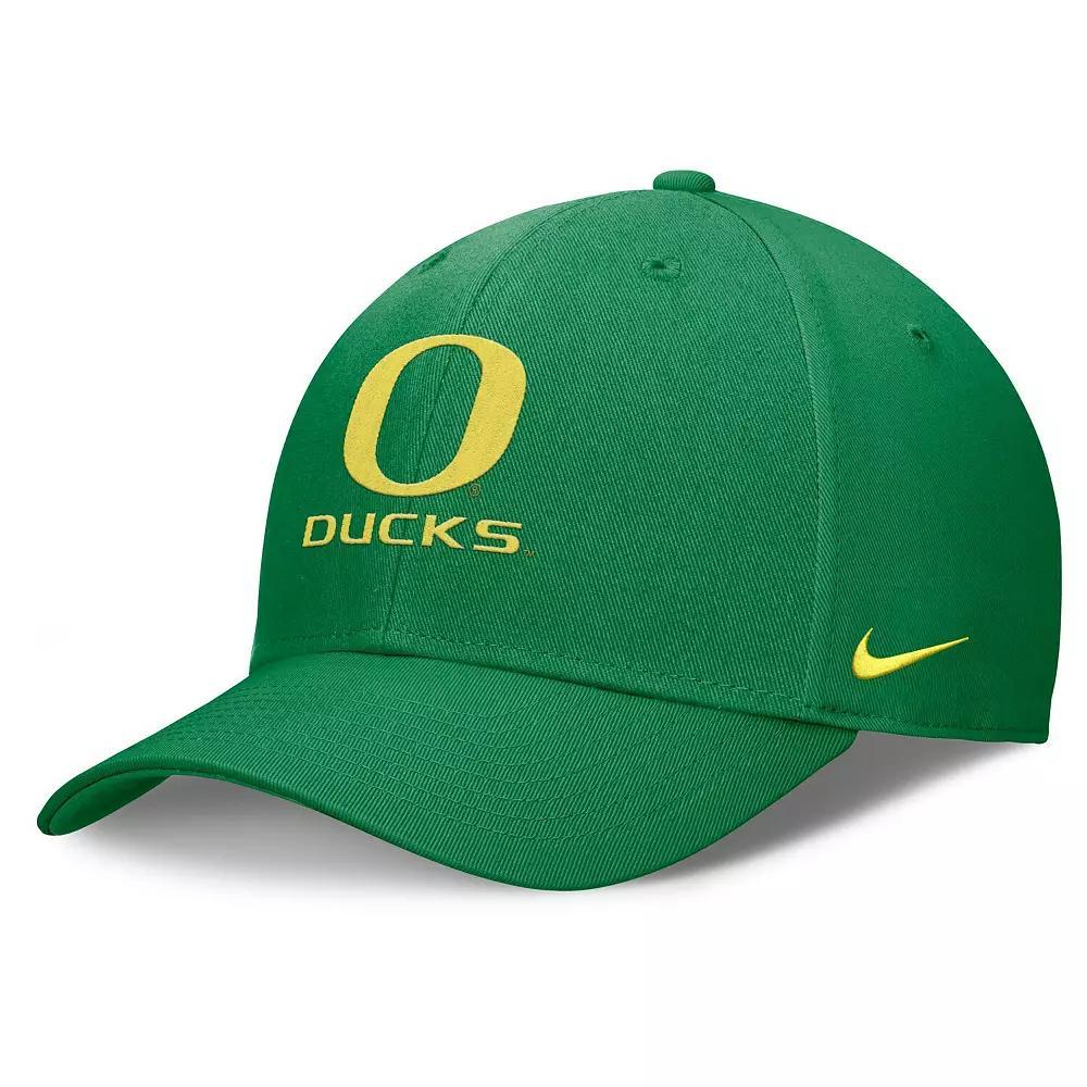 Men's Nike Green Oregon Ducks Campus Club Adjustable Hat Product Image