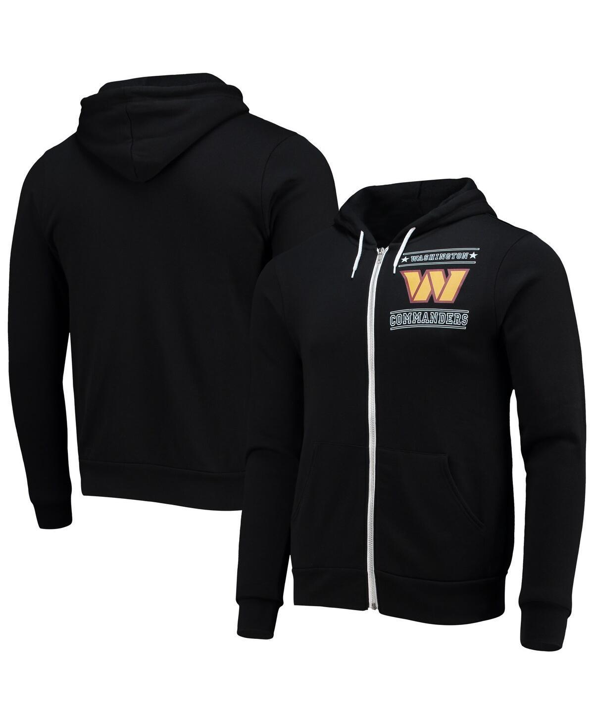 Men's NFL x Darius Rucker Collection by Fanatics Black Washington Commanders Sponge Fleece Full-Zip Hoodie, Size: Small, Wft Black Product Image