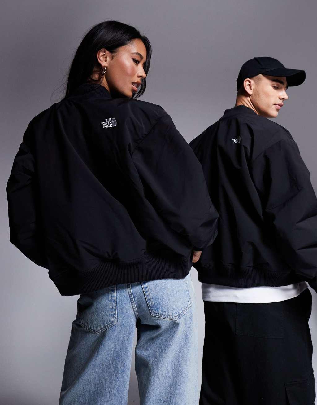 The North Face bomber jacket in black Product Image