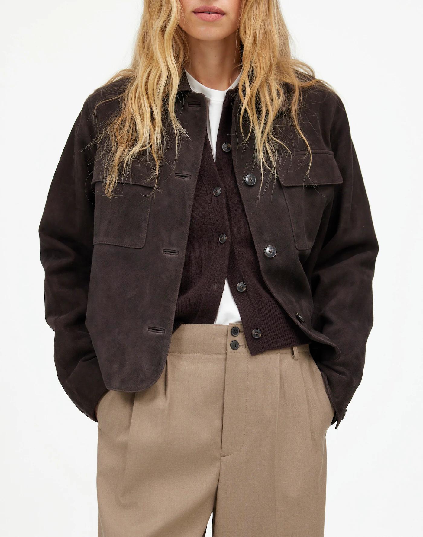 The Tall Harlow Wide-Leg Trouser in Brushed Twill Product Image