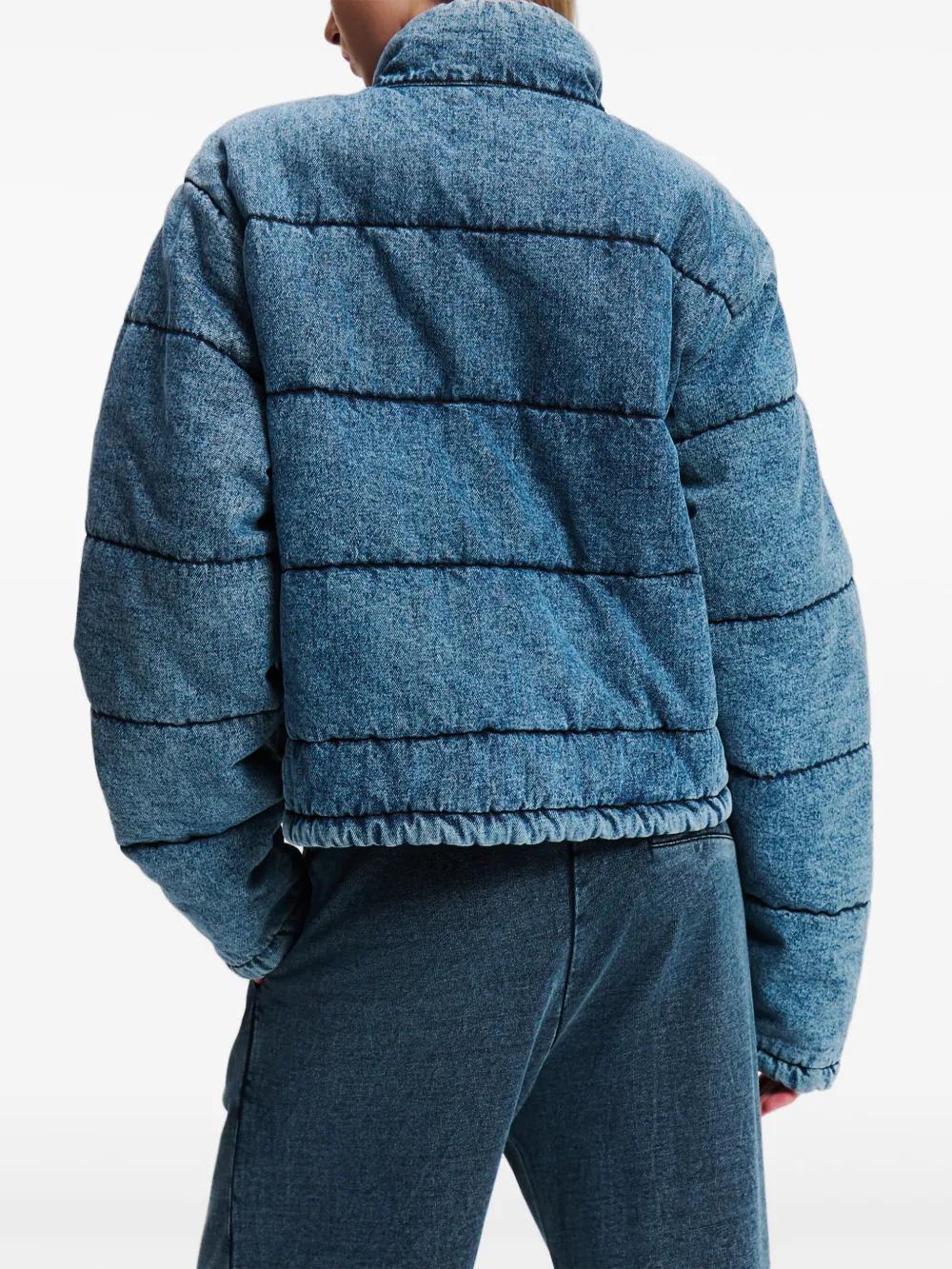 denim puffer jacket Product Image