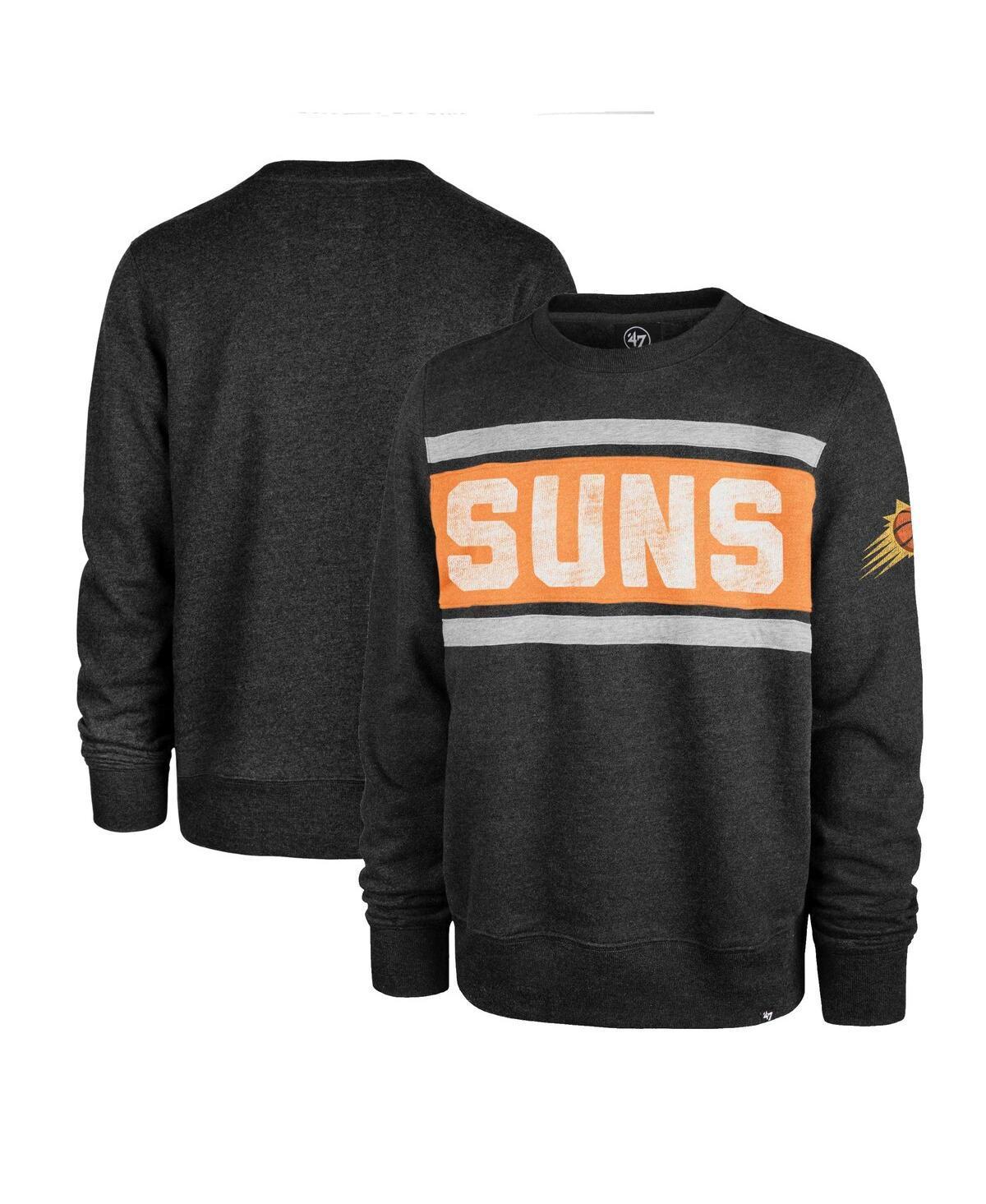 Mens 47 Heather Black Utah Jazz Tribeca Emerson Pullover Sweatshirt Product Image