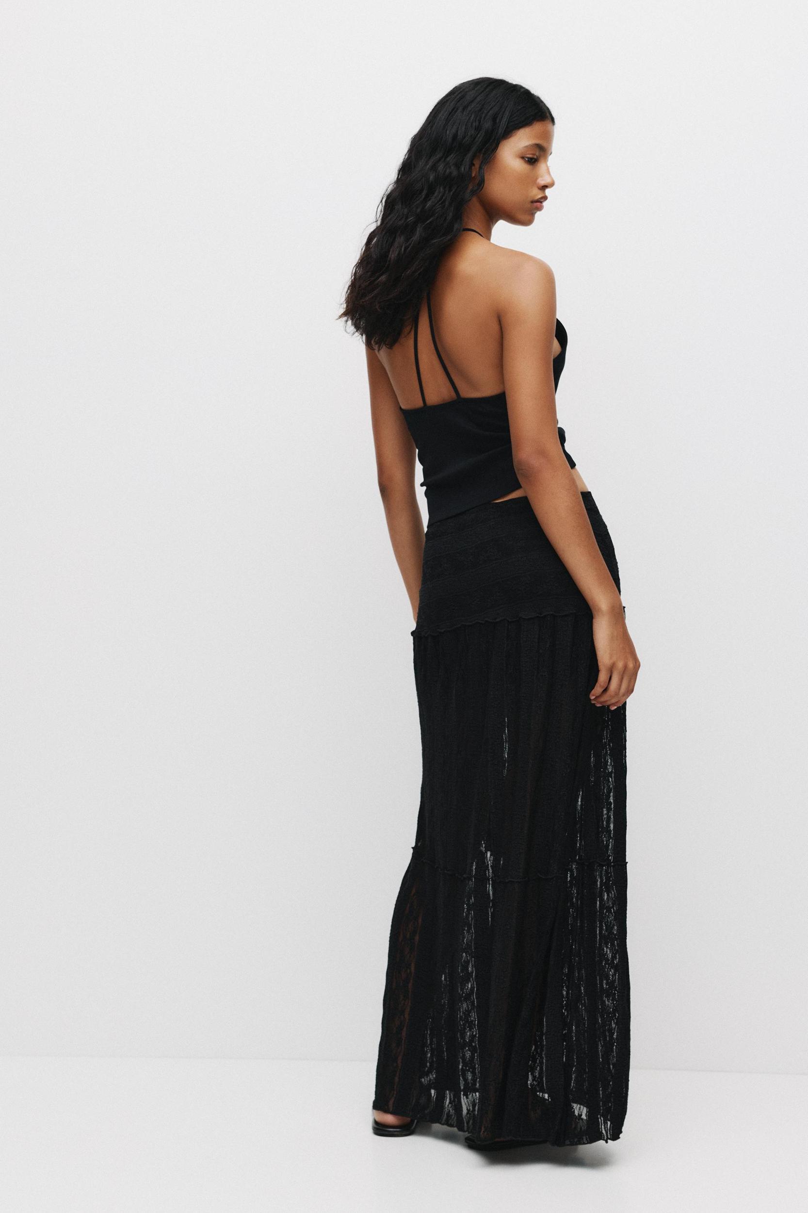 Lace midi skirt Product Image