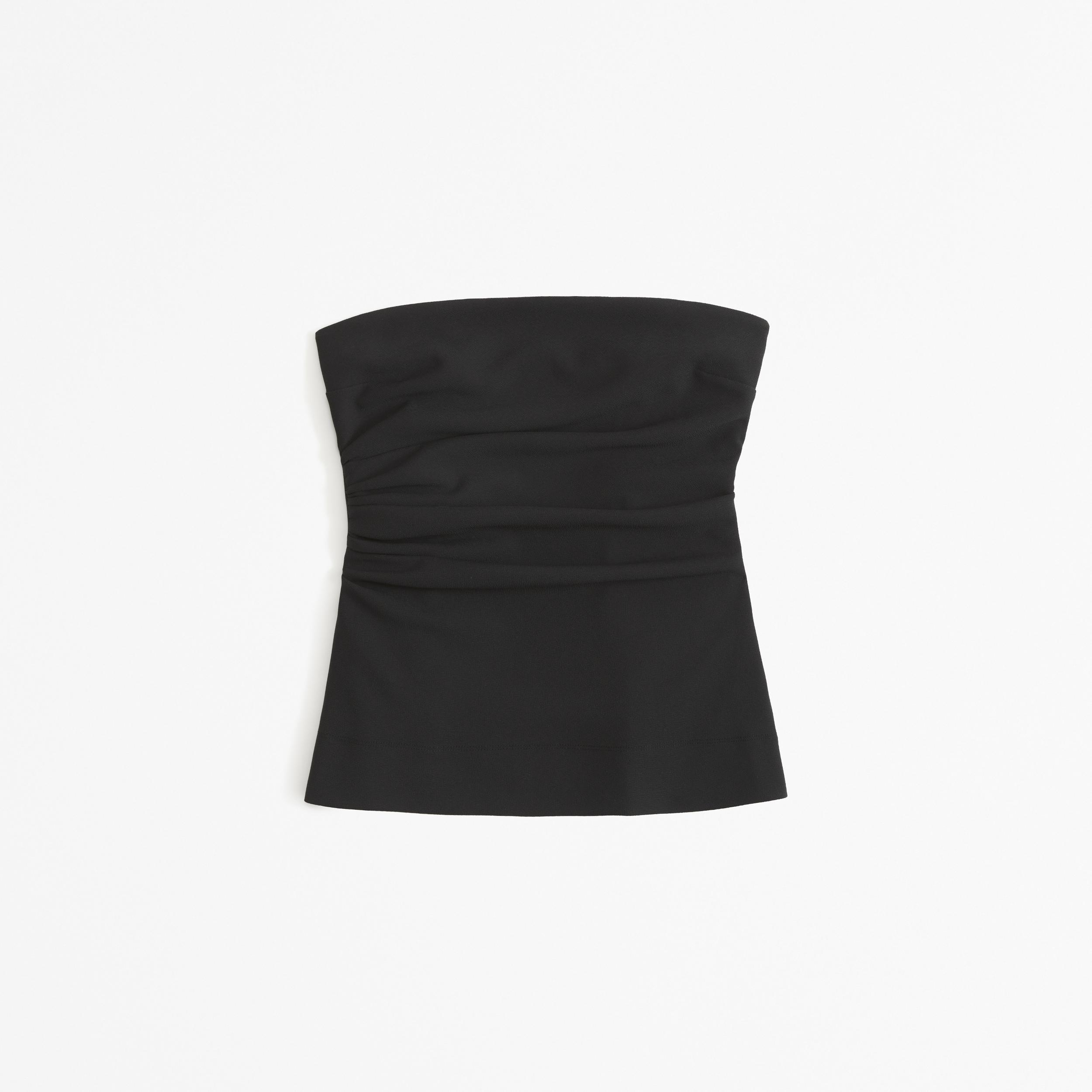 Strapless Side Ruched Top Product Image