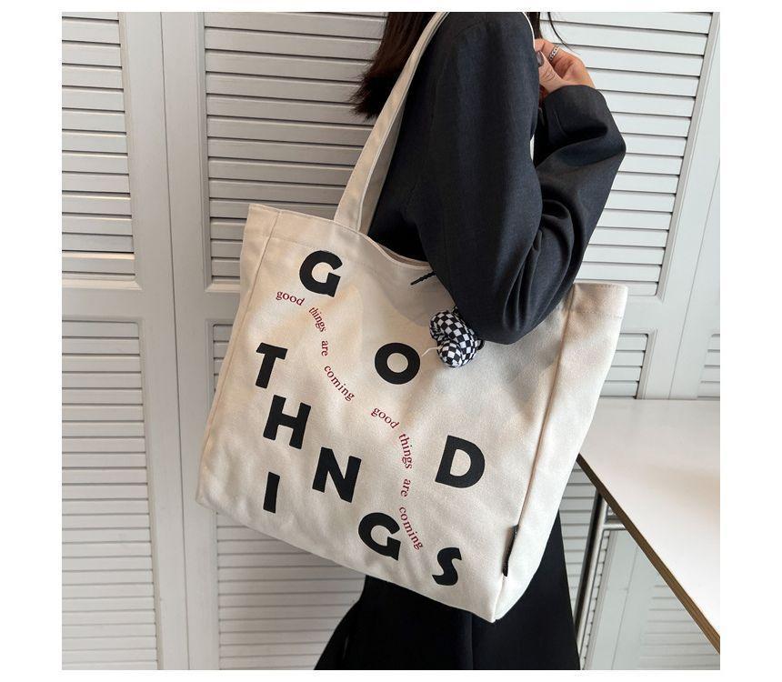 Lettering Tote Bag Product Image