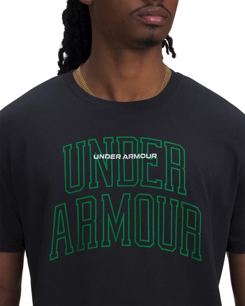 Men's UA Heavyweight Varsity Mix Short Sleeve Product Image