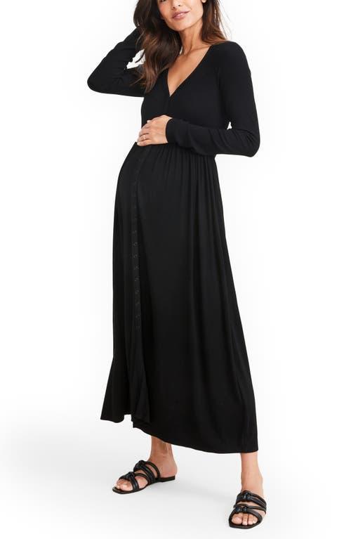 Womens The Softest Rib Maternity Nursing Friendly Dress Product Image