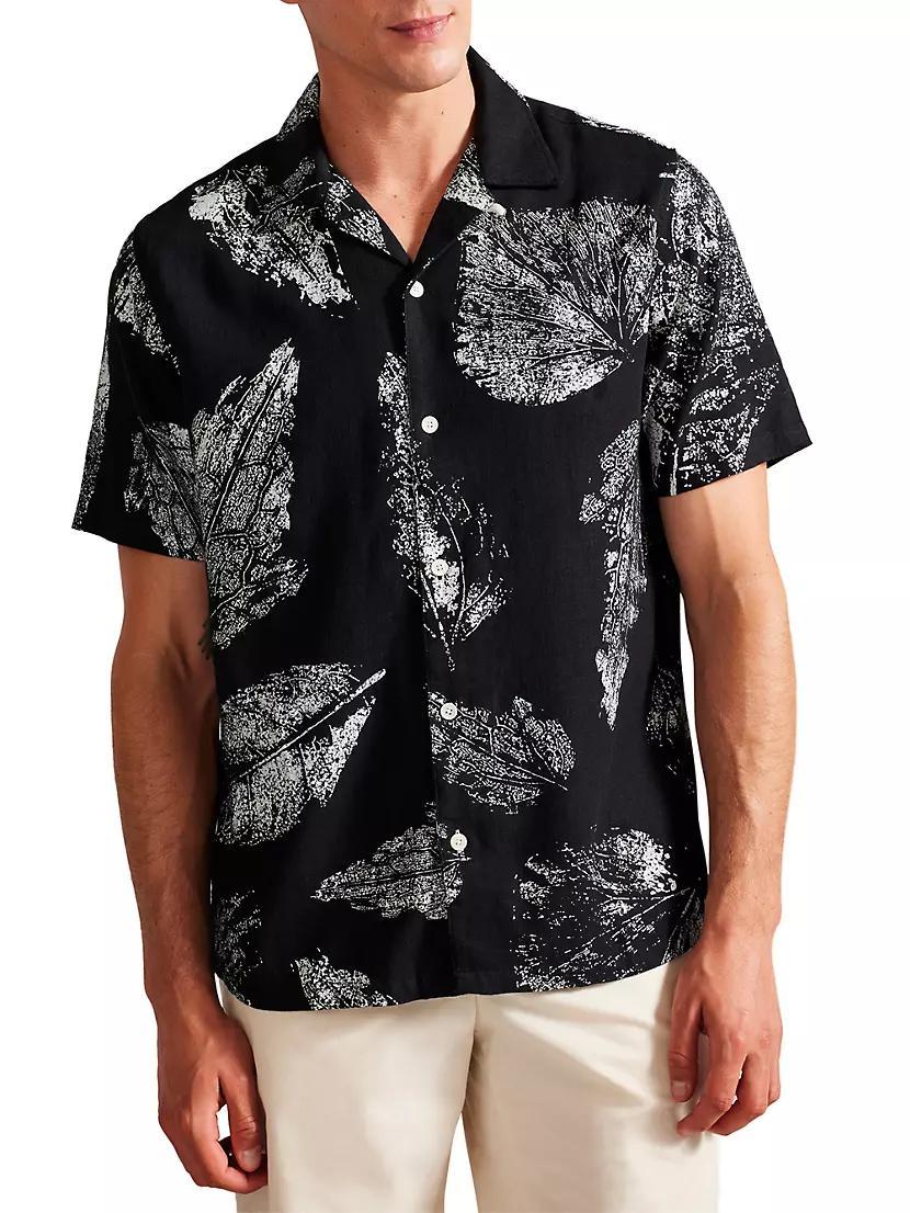 Rialto Palm Leaf Shirt Product Image