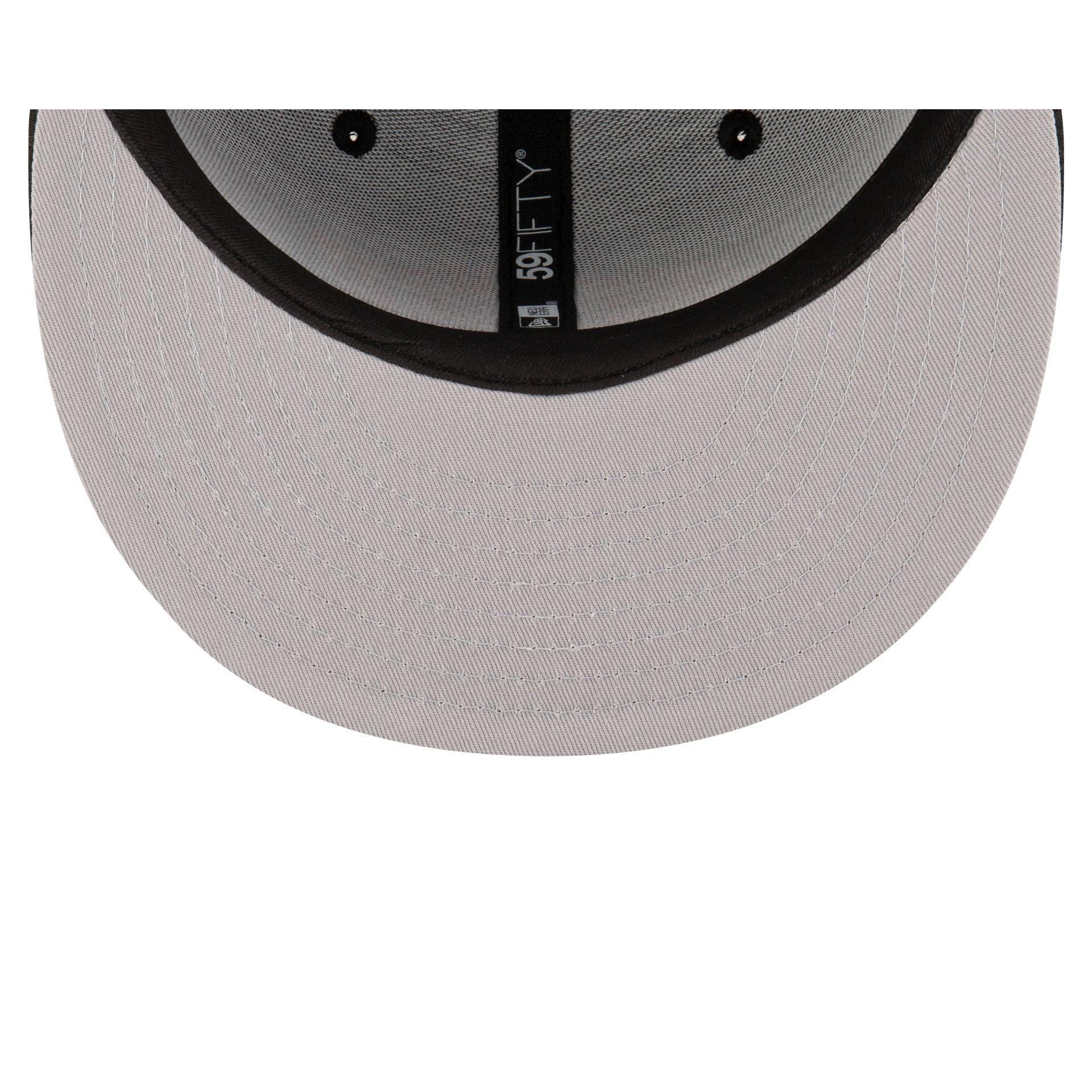 Minnesota Twins 2025 Clubhouse Black 59FIFTY Fitted Hat Male Product Image