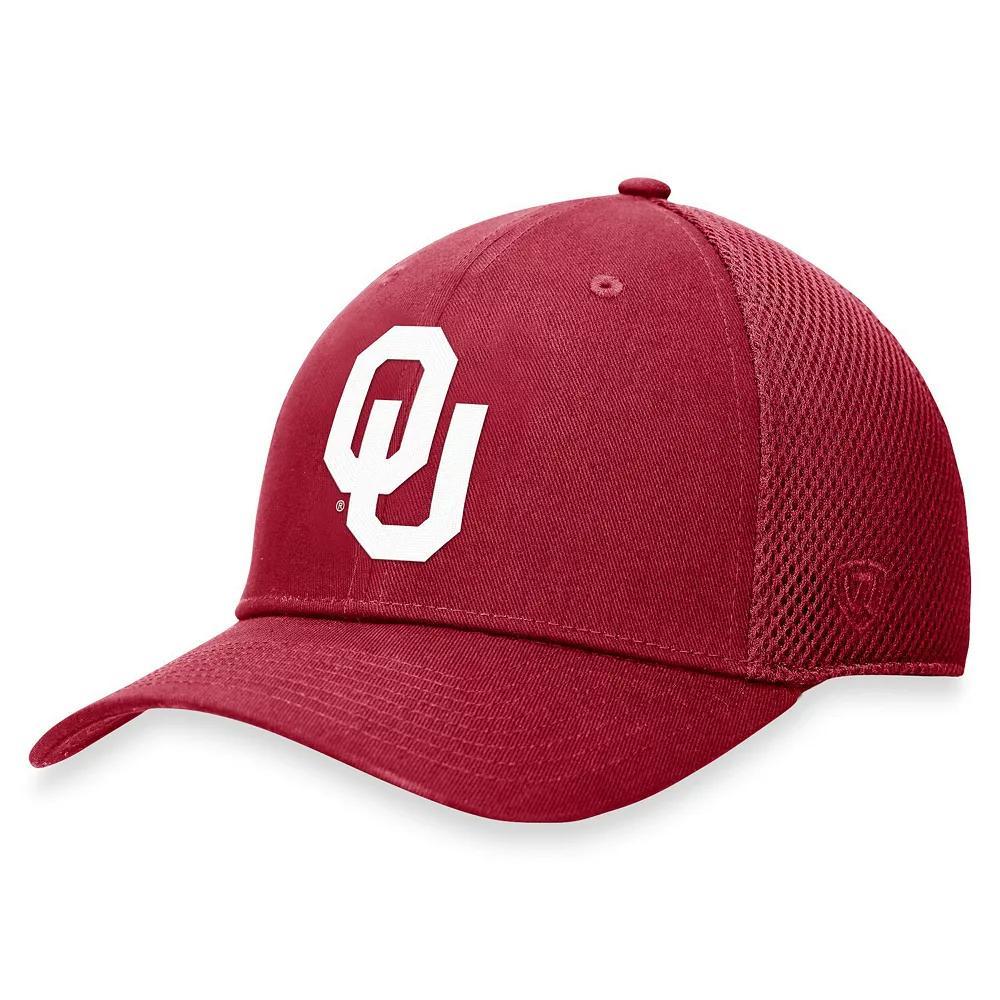 Men's Top of the World Crimson Oklahoma Sooners Spacer Flex Hat, Size: Small/Medium, Red Product Image