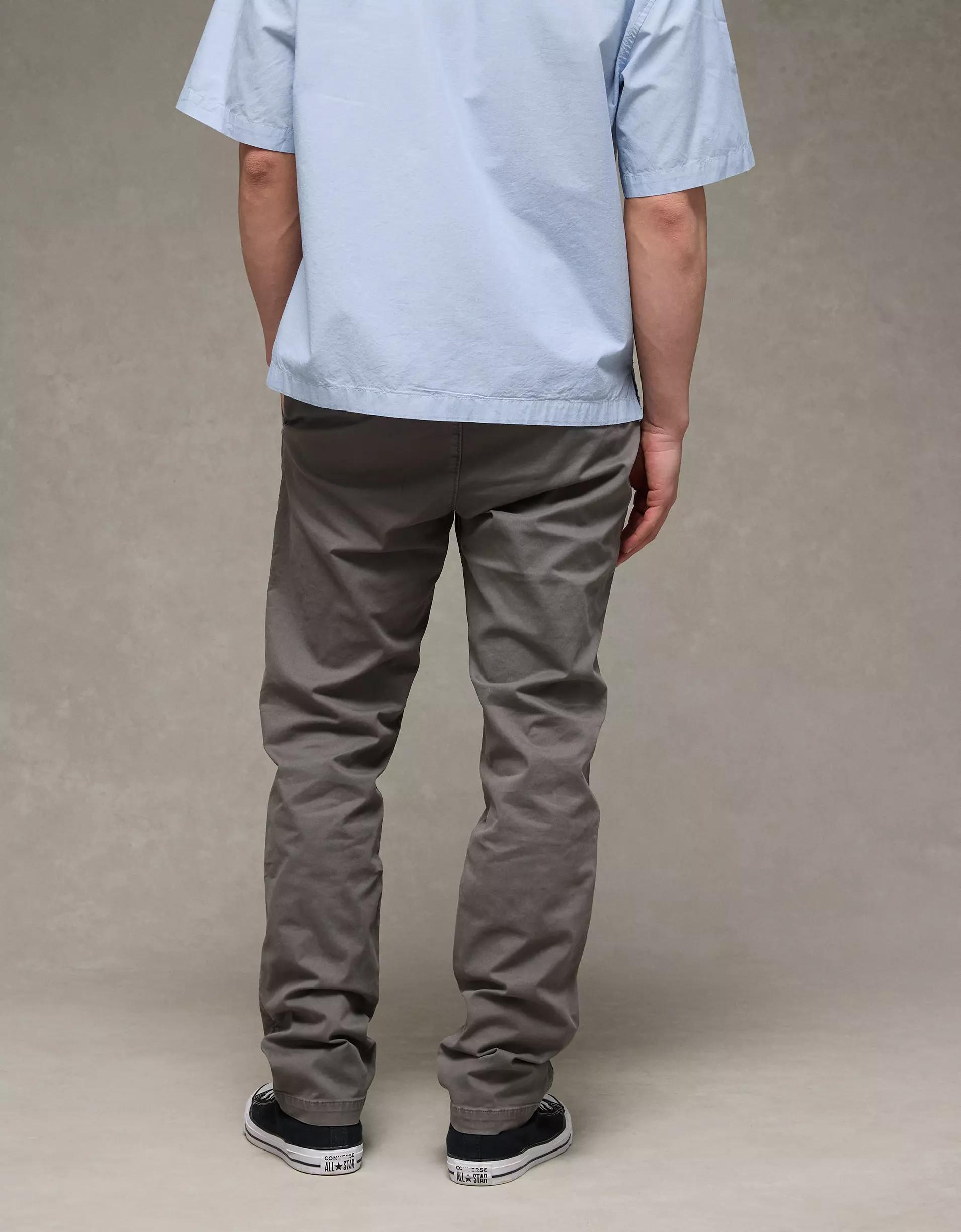 AE Flex Original Straight Lived-In Khaki Pant Product Image