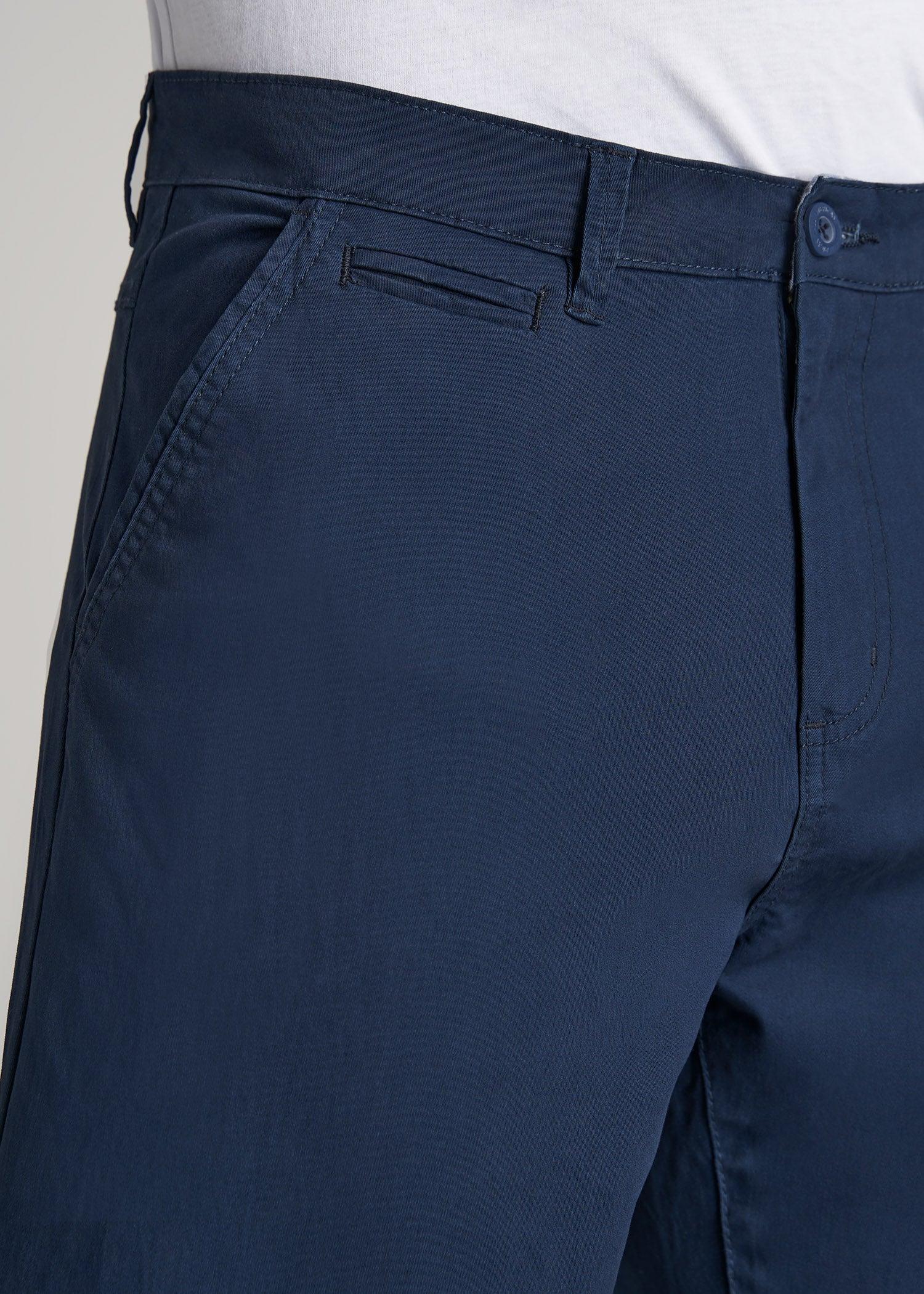 Mason RELAXED Chinos for Tall Men in Marine Navy Male Product Image