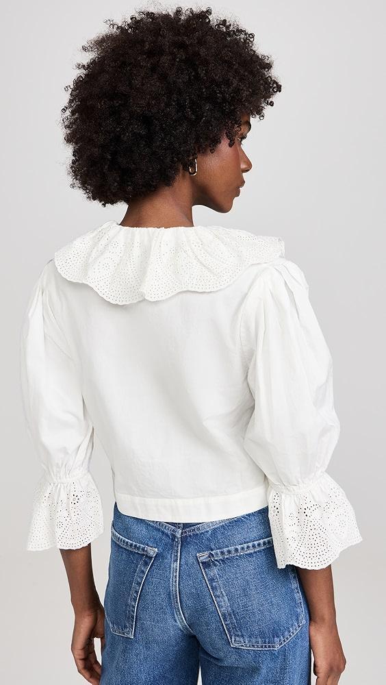 POSSE Beryl Cross Over Blouse | Shopbop Product Image