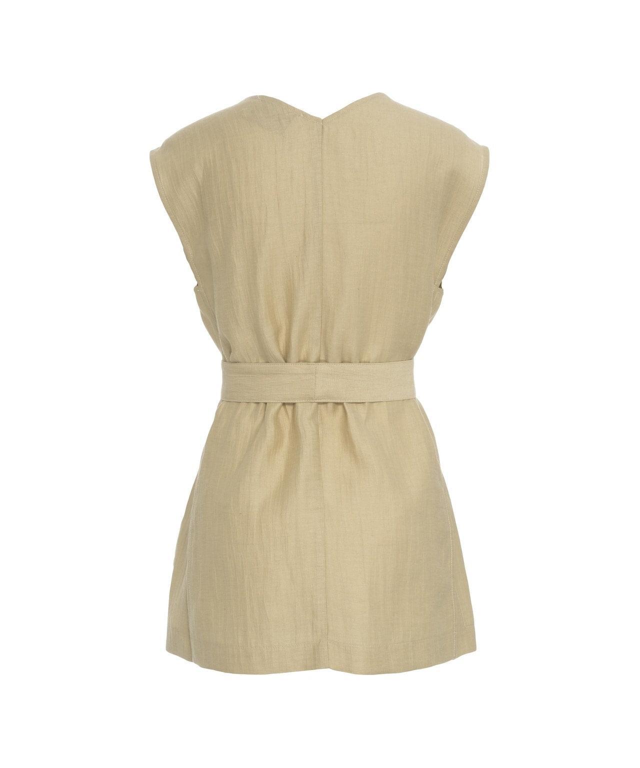 Vest with waist belt Product Image