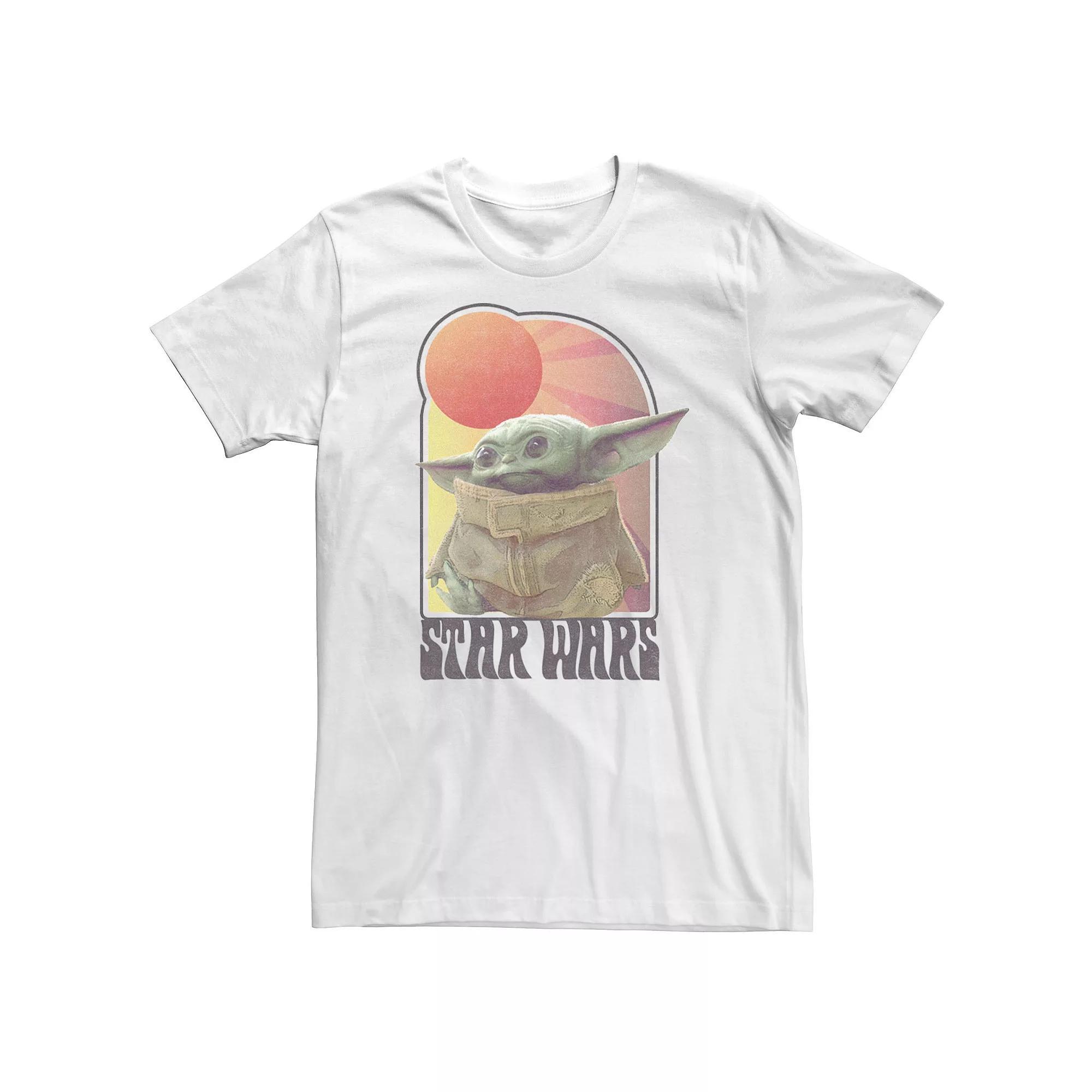 Big & Tall Star Wars The Mandalorian The Child Vintage Logo Tee, Men's,  Product Image