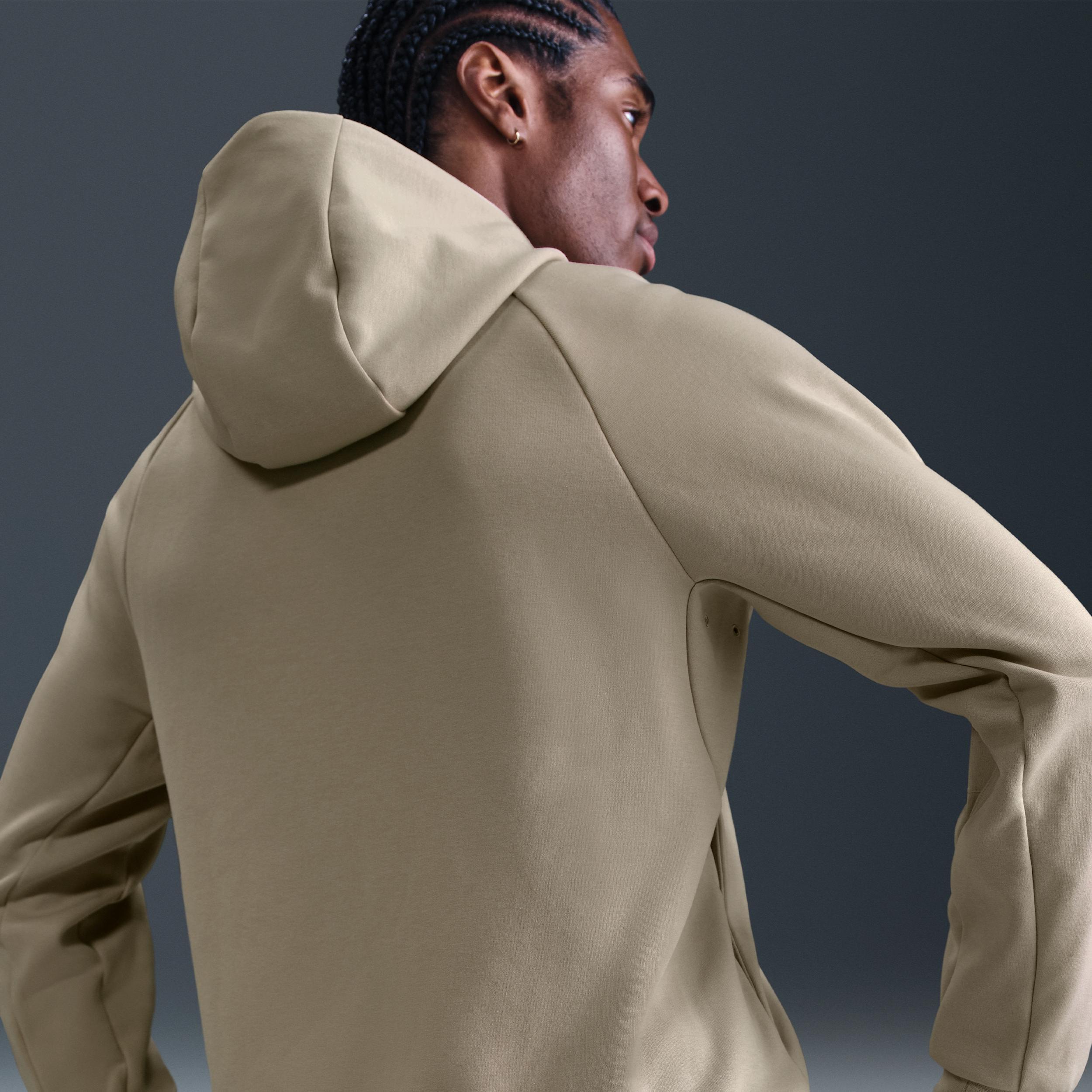 Nike Men's Primary Fleece Dri-FIT UV Full-Zip Performance Hoodie Product Image