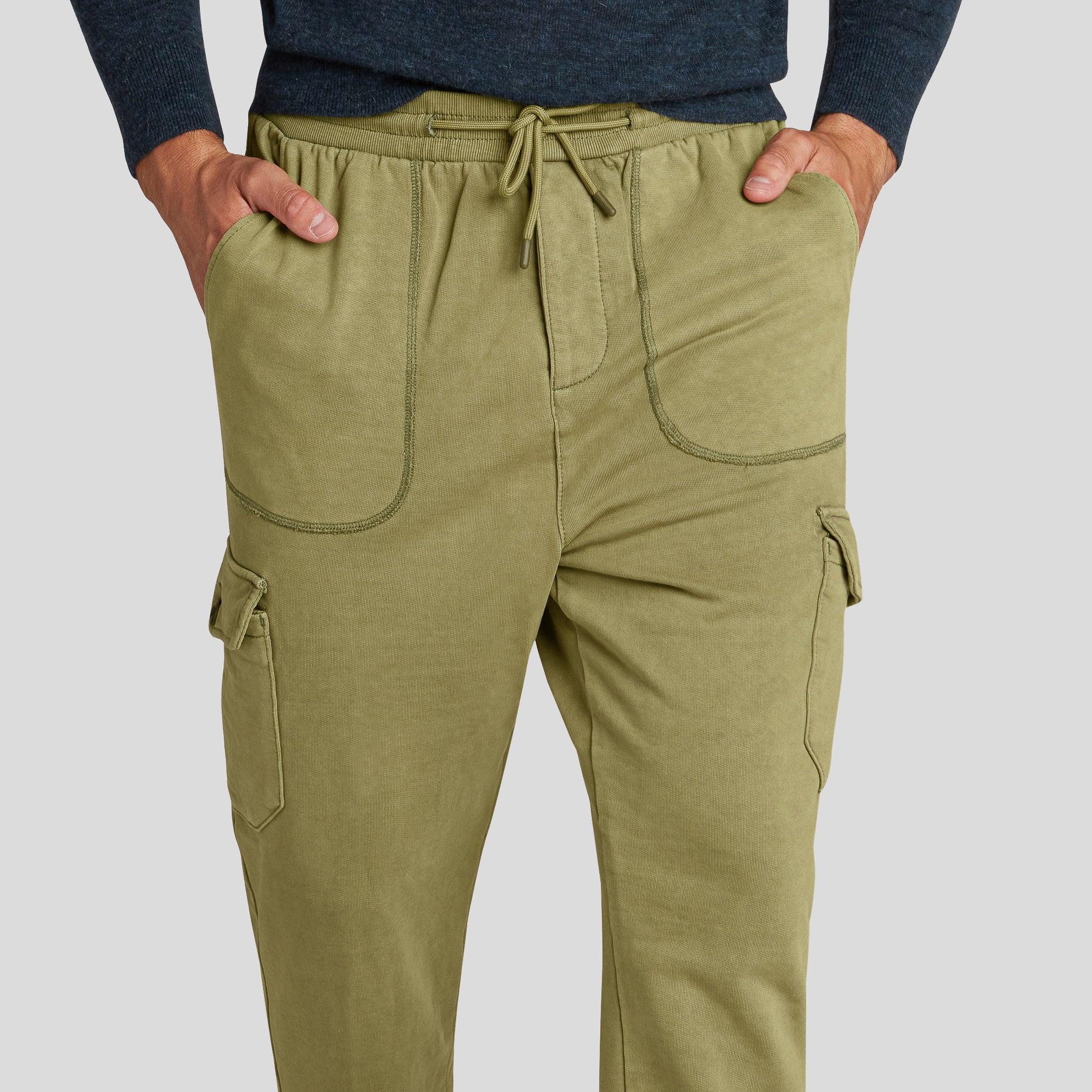 Defender Loopback Cargo Jogger - Avocado Product Image