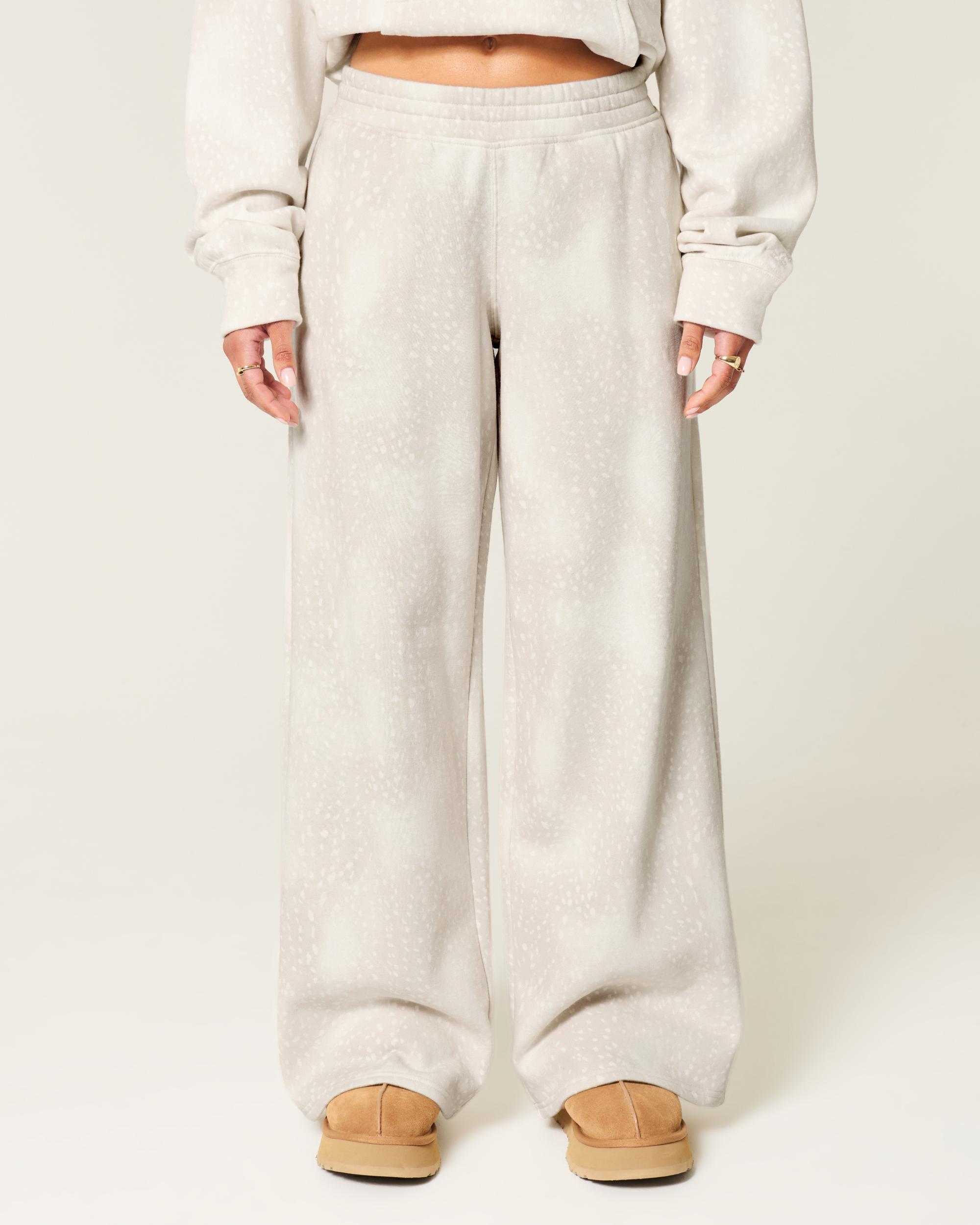 Scenic Print Baggy Sweatpants Product Image