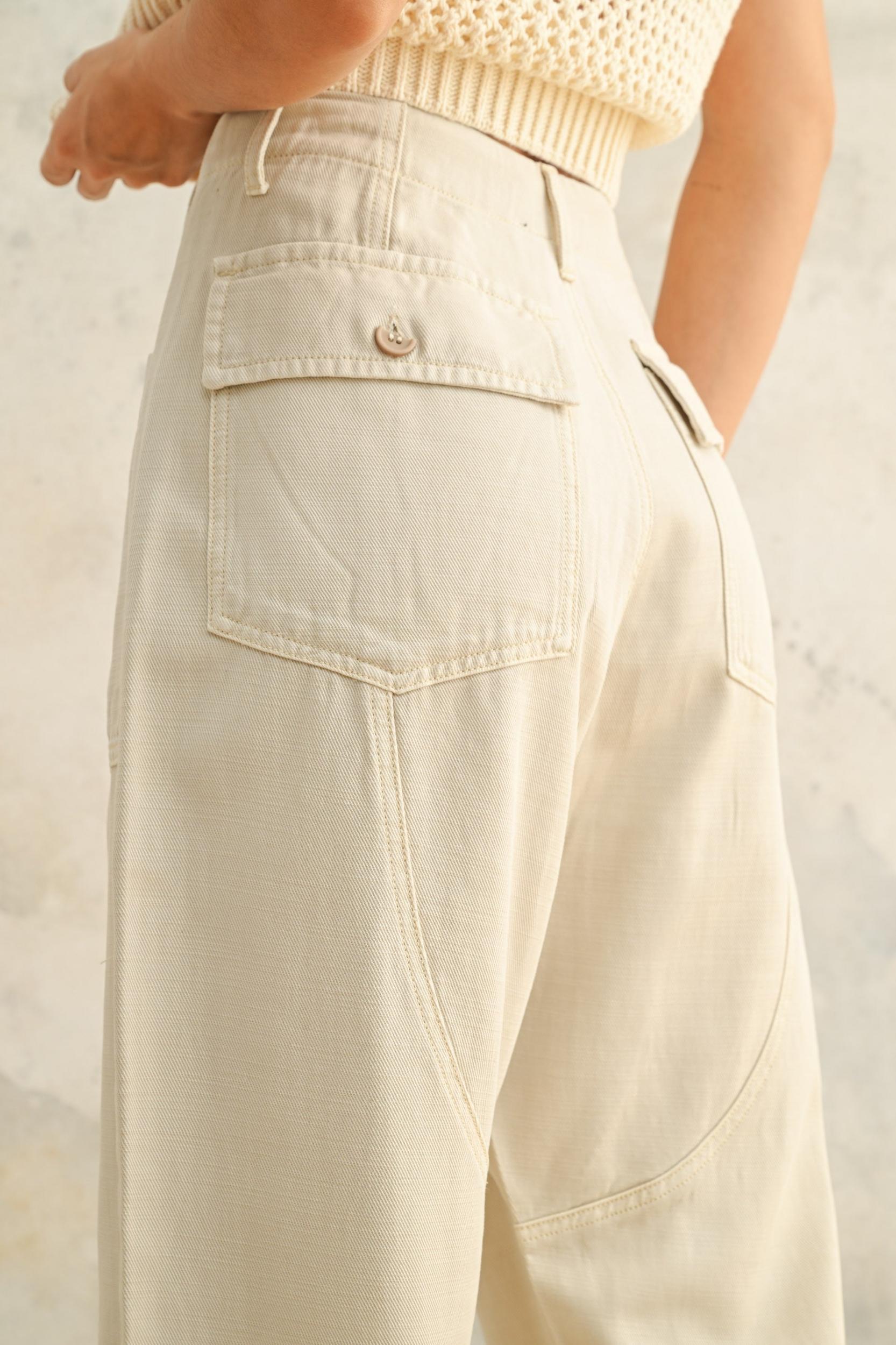 Tencel Loose Fit Pants Product Image