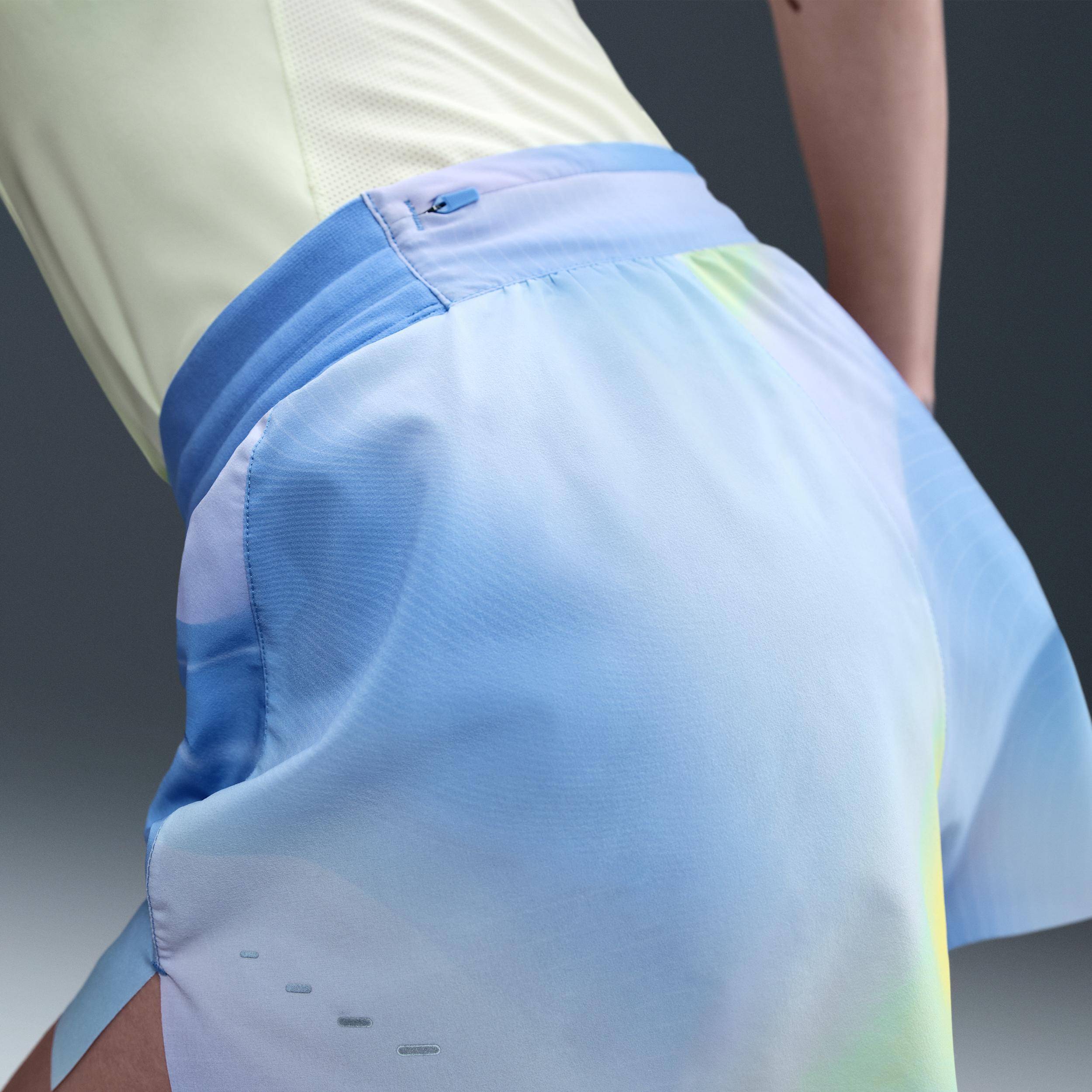 Nike Women's Swift Dri-FIT Mid-Rise 2.5" Brief-Lined Running Shorts Product Image