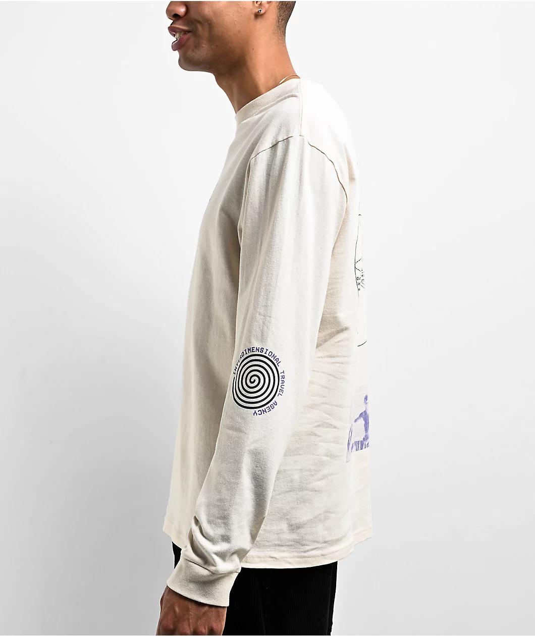 ITA Phaedo Natural Long Sleeve T-Shirt Product Image