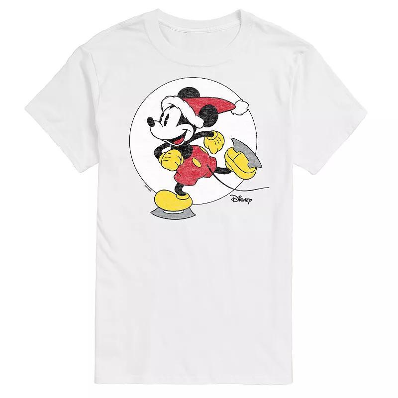 Disneys Big & Tall Mickey Skating Graphic Tee, Mens Product Image