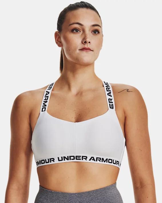 Women's UA Crossback Strappy Low Sports Bra Product Image