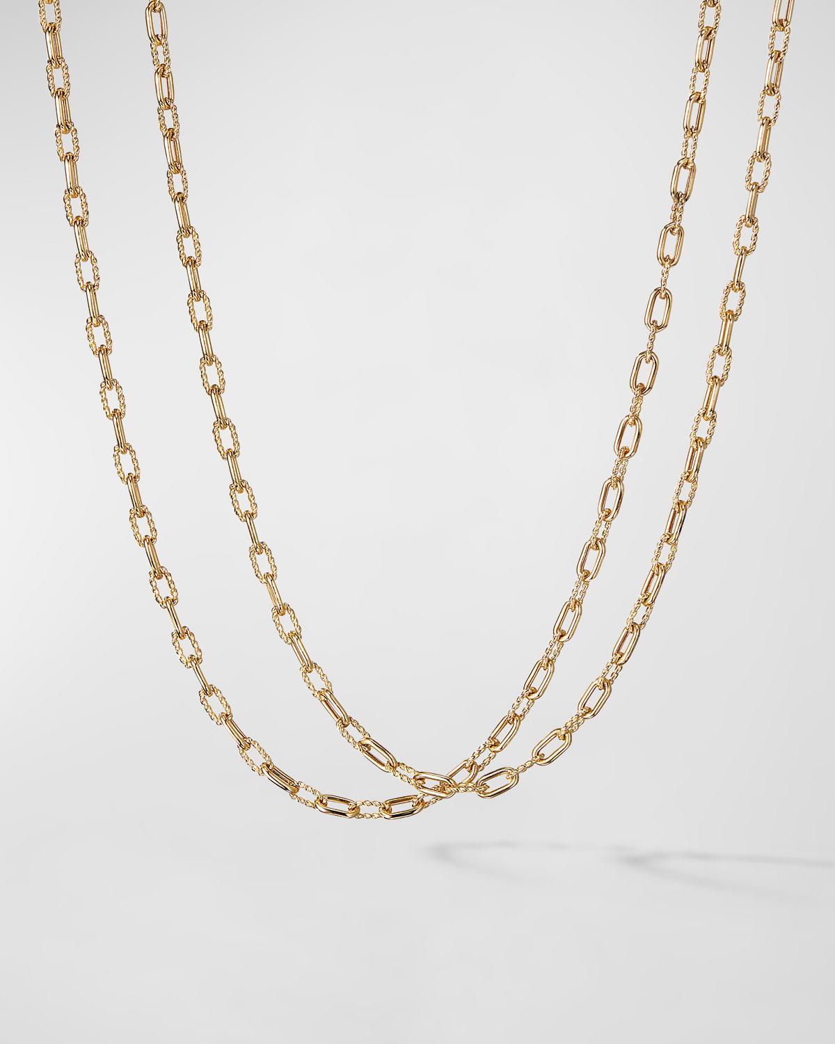 Womens DY Madison Chain Necklace in 18K Yellow Gold Product Image