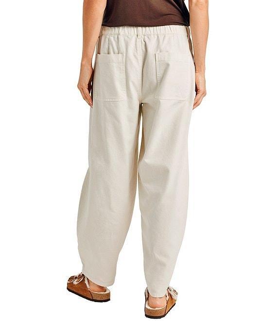 Splendid Carter Barrel Leg Wide Pant Elastic Crop Pant Product Image