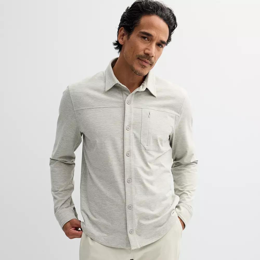 Men's FLX Winter Wander Button-Down Shirt,  Product Image