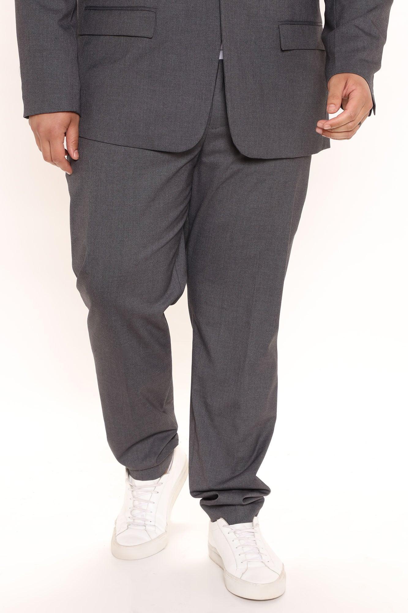 The Modern Stretch Slim Trouser - Charcoal Product Image
