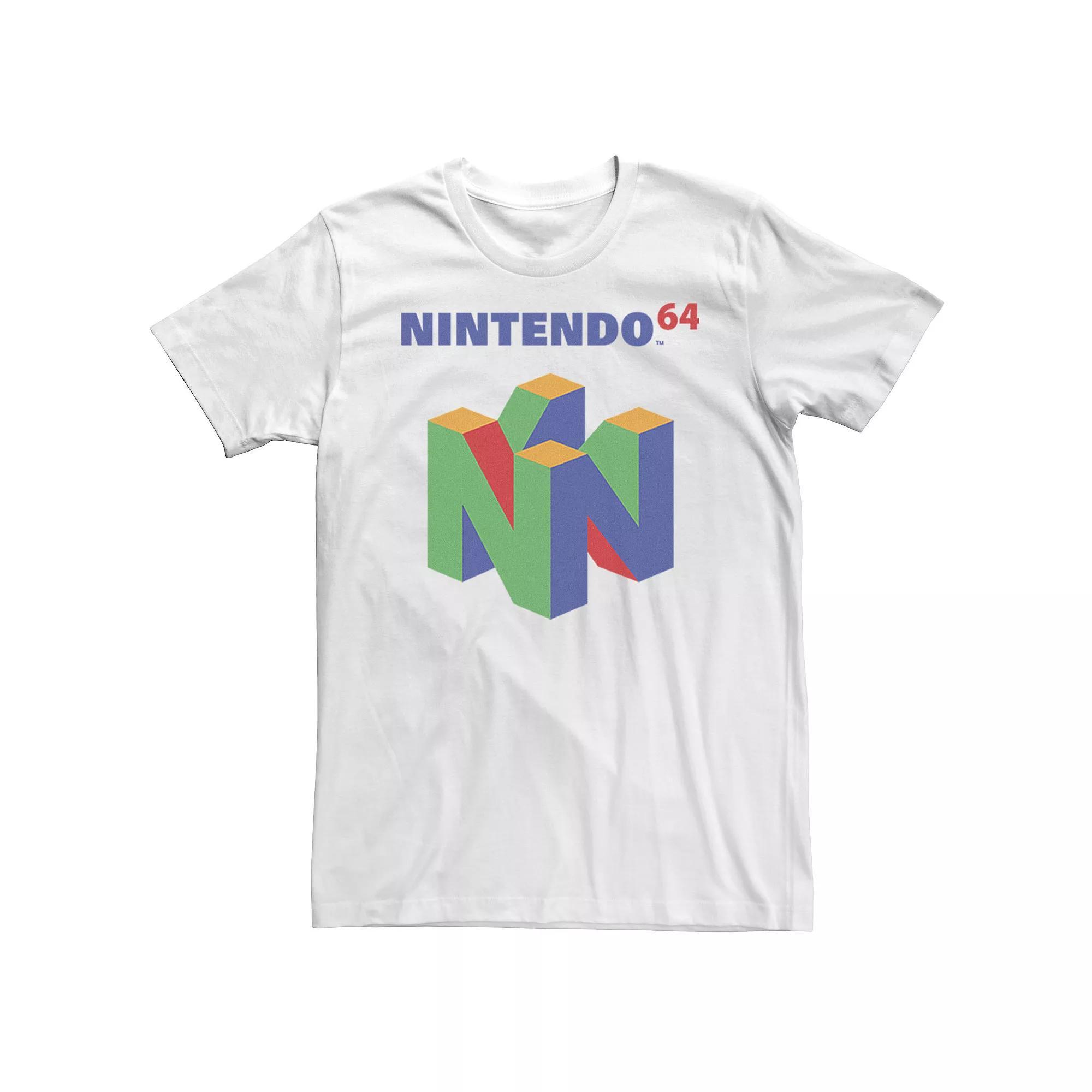 Men's Nintendo 64 Logo Colorful Tee,  Product Image