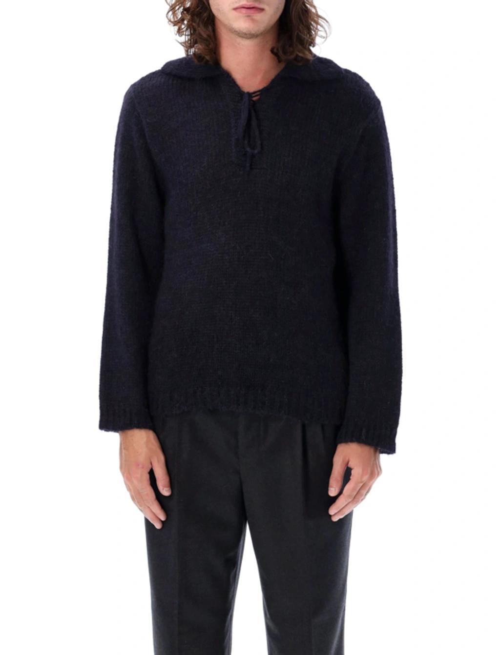 BODE Alpine Pullover In Blue Product Image