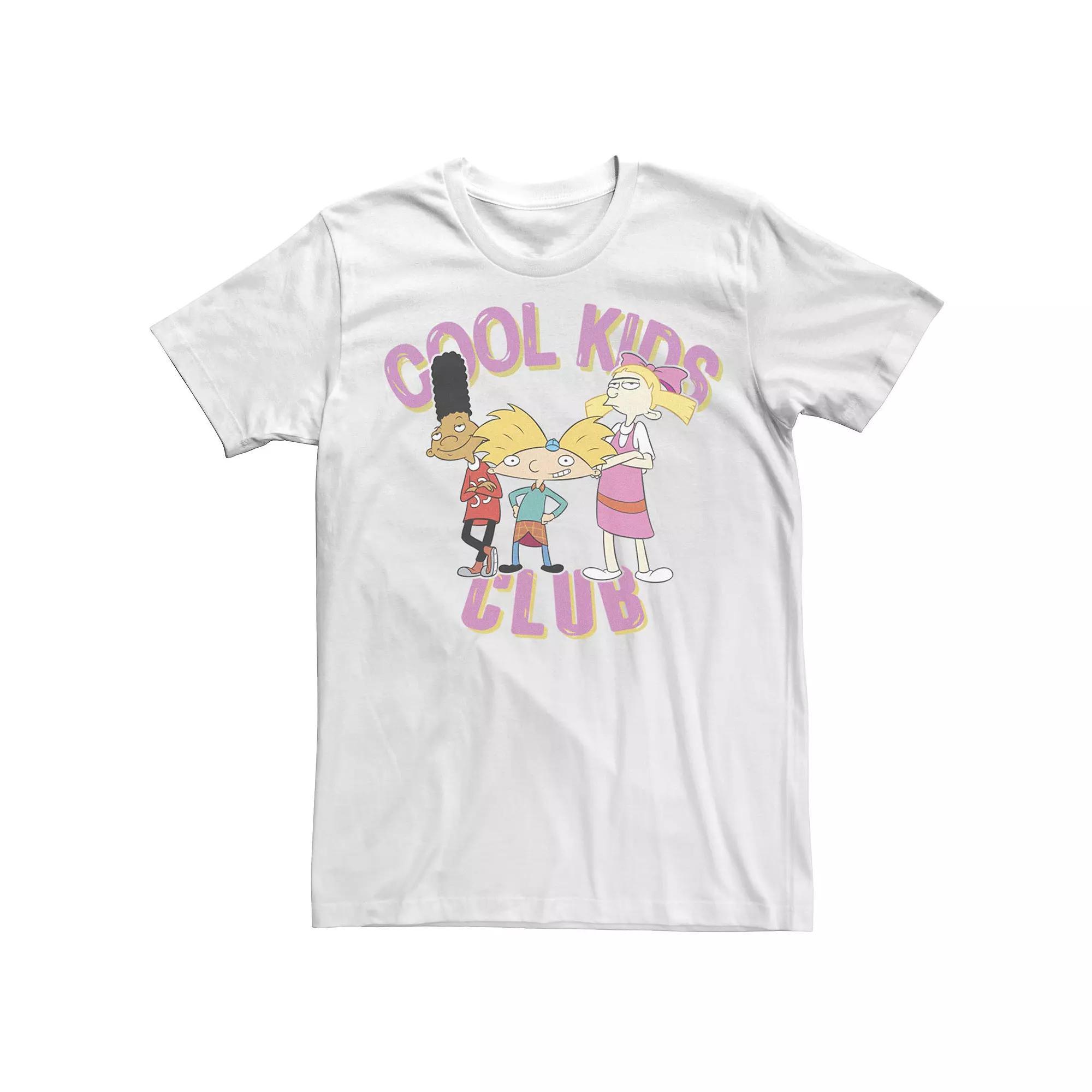 Men's Hey Arnold Cool Kids Club Tee,  Product Image