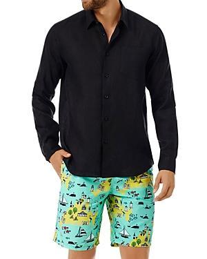 Mens Lagoon Linen Shirt Product Image