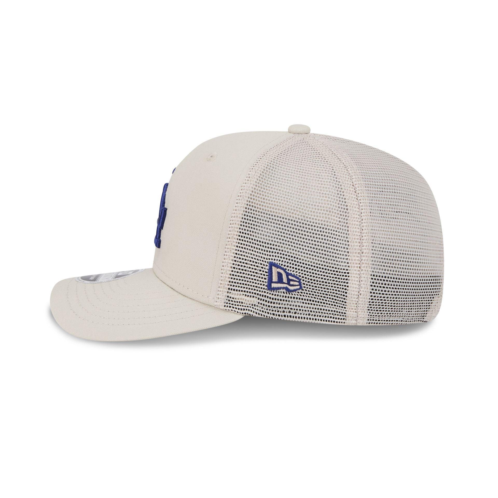 Los Angeles Dodgers Canvas 9SEVENTY Trucker Hat Male Product Image